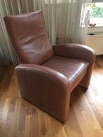 Mooie leren fauteuil van Berden Sittard, Huis en Inrichting, Fauteuils, Ophalen, Gebruikt, Leer, 75 tot 100 cm