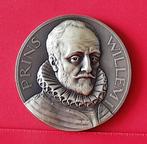 Bronzen penning Prins Willem I 1533-1584, Ophalen of Verzenden, Brons, Nederland