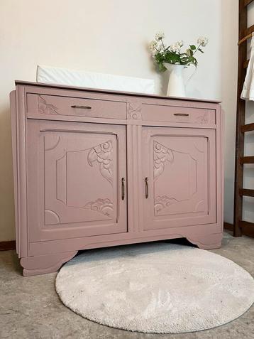 Vintage commode brocante dressoir art deco beschikbaar voor biedingen