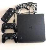 PS4 en 2 controller, Spelcomputers en Games, Spelcomputers | Sony PlayStation 4, Ophalen of Verzenden, Zo goed als nieuw, Met 2 controllers