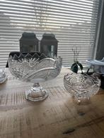 Kristallen Servies - Fruitschalen, Decoratie & Meer, Antiek en Kunst, Antiek | Glas en Kristal, Ophalen of Verzenden