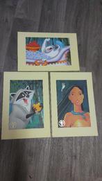Disney Litho litho's Pocahontas set platen tekenfilm, Ophalen of Verzenden, Overige figuren, Zo goed als nieuw, Overige typen