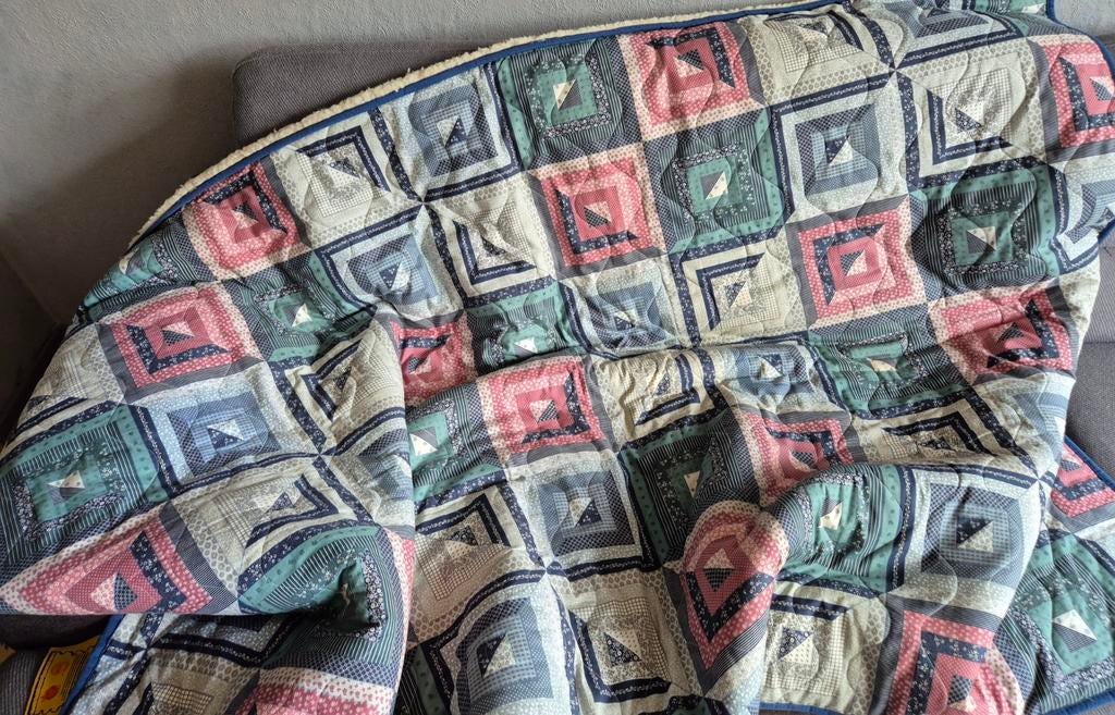 2x deken/plaid, Ophalen, Gebruikt
