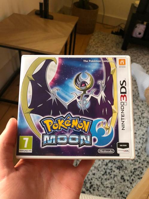 Pokémon Moon, Spelcomputers en Games, Games | Nintendo 2DS en 3DS, Zo goed als nieuw, Role Playing Game (Rpg), Vanaf 3 jaar, Ophalen of Verzenden