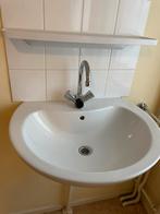 3x wasbak met kraan (evt), Ophalen, 50 tot 100 cm, Zo goed als nieuw, Minder dan 100 cm