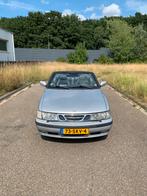 Saab 9-3 2.0 T Cabrio AUT 2001 Grijs, 74 €/maand, 4 cilinders, Cabriolet, 4 stoelen