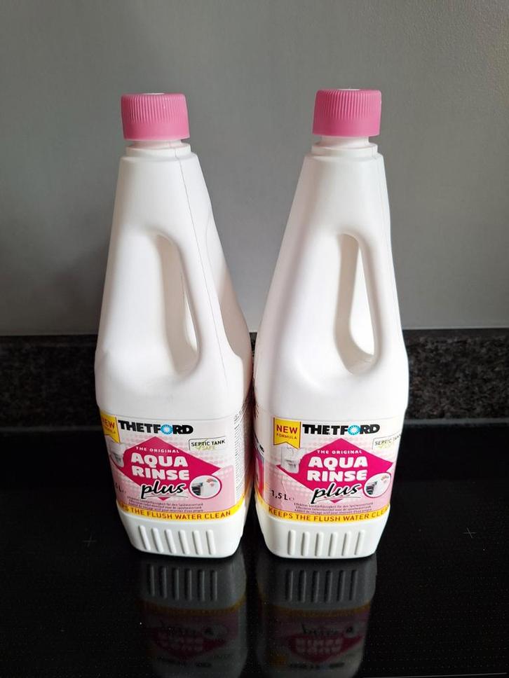 2 flessen Aqua Rinse 1.5L, Caravans en Kamperen, Kampeeraccessoires, Nieuw, Ophalen of Verzenden