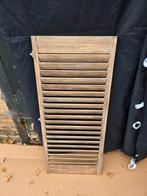 NIEUWE Houten Shuuters met montage frame 4 zijdig, Ophalen, Nieuw, Minder dan 100 cm