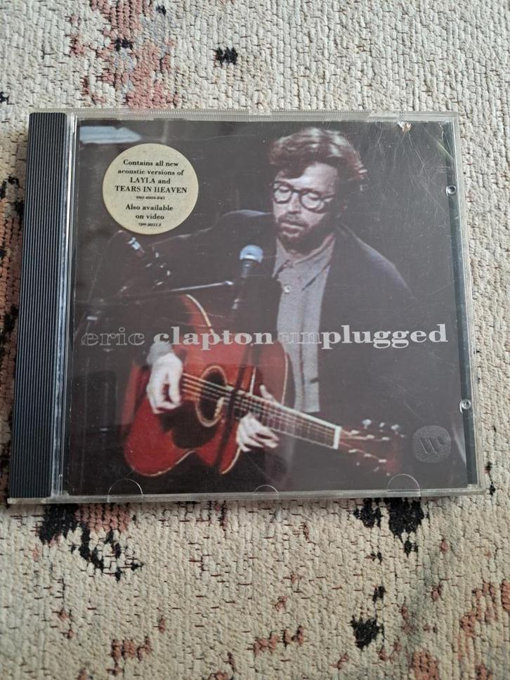 Eric Clapton - Unplugged, CD, Cd's en Dvd's, Cd's | Pop, Zo goed als nieuw, 1980 tot 2000, Ophalen of Verzenden