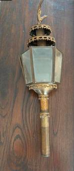 Antieke lantaarn met adelaar, Antiek en Kunst, Antiek | Lampen, Ophalen of Verzenden