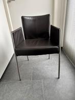 Leren stoelen : merk Topform, Huis en Inrichting, Stoelen, Ophalen, Gebruikt, Bruin, Leer