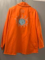 Oranje spijkerjasje met oog VRG by Vergi, Verzenden, Nieuw, Oranje