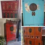 Assortiment Chinese kasten, Ophalen of Verzenden