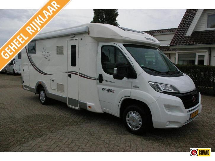 Rapido Le Randonneur 680 Queensbed, Level systeem., Caravans en Kamperen, Campers, tot en met 3, Half-integraal, Rapido, Diesel