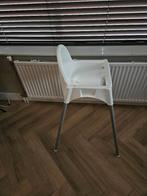 Ikea kinderstoel wit, Ophalen of Verzenden, Zo goed als nieuw, Overige typen, Afneembaar eetblad
