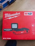 Milwaukee m12 POAL organizer met led lamp, Ophalen of Verzenden, Nieuw