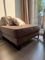Hocker 90x90 TAUPE, Ophalen, Nieuw, Vierkant, Stof