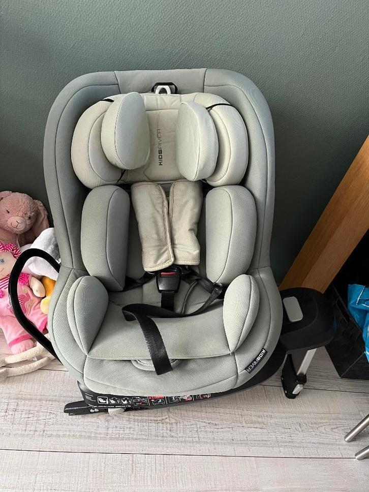Autostoel 360 kidsriver, Kinderen en Baby's, Autostoeltjes, Zo goed als nieuw, Overige merken, 0 t/m 18 kg, Isofix, Slaapstand