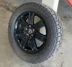 Land rover 19” velgset zwart met band, Auto-onderdelen, Banden en Velgen, 255 mm, Banden en Velgen, All Season, Ophalen