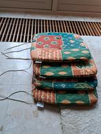 ZIT KUSSENS VOOR STAPELSTOELEN 4 STUKS ZGAN, Tuin en Terras, Tuinmeubel-accessoires, Ophalen of Verzenden, Zo goed als nieuw