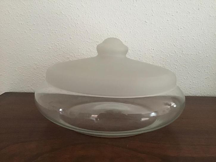 Leerdam koektrommel, Jaques Boon koekjesdoos., Verzamelen, Retro, Ophalen of Verzenden