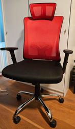 Mooie Rode Bureaustoel, Huis en Inrichting, Bureaustoelen, Ophalen of Verzenden, Zo goed als nieuw, Bureaustoel