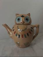 Vintage Chinees Lusterware Uil Theepotje, Ophalen of Verzenden, Gebruikt