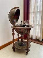 Vintage drank globe trolley, Ophalen, Gebruikt