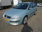 Fiat Stilo 1.6-16V Active (bj 2002), Origineel Nederlands, Te koop, Zilver of Grijs, 5 stoelen