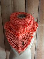 Gehaakte Sjaal / Omslagdoek - Peach-Nieuw - Handgemaakt, Huis42, Ophalen of Verzenden, Nieuw