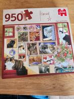 Jumbo Francien puzzel met katten 950 stukjes, Hobby en Vrije tijd, Denksport en Puzzels, Ophalen of Verzenden, 500 t/m 1500 stukjes