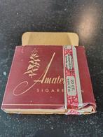 Vintage Amateure Sigaretten Doosje, Verzamelen, Rookartikelen, Aanstekers en Luciferdoosjes, Ophalen, Gebruikt, Tabaksdoos of Verpakking