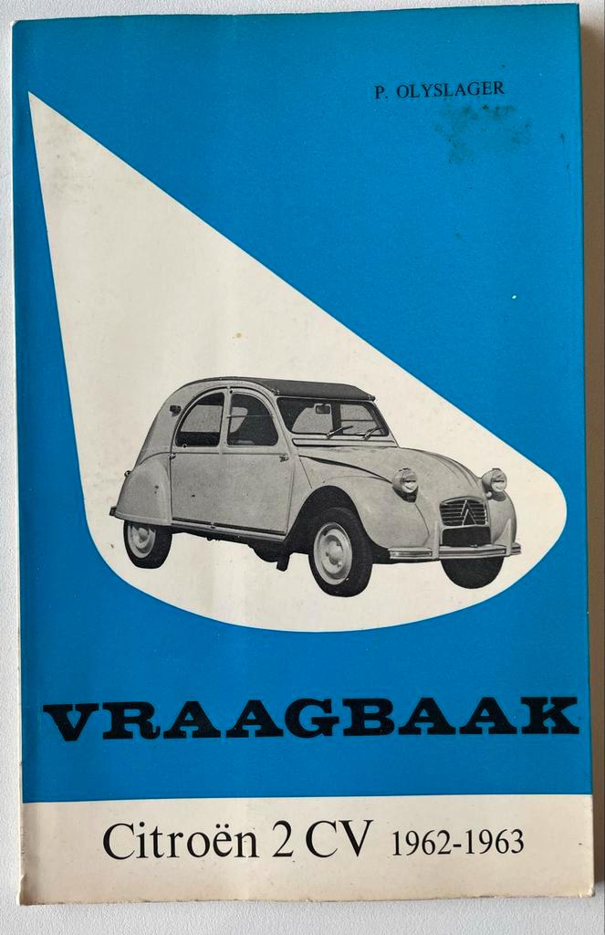 Citroën 2CV Boeken/Handleidingen, Boeken, Auto's | Boeken, Gelezen, Citroën, Ophalen of Verzenden
