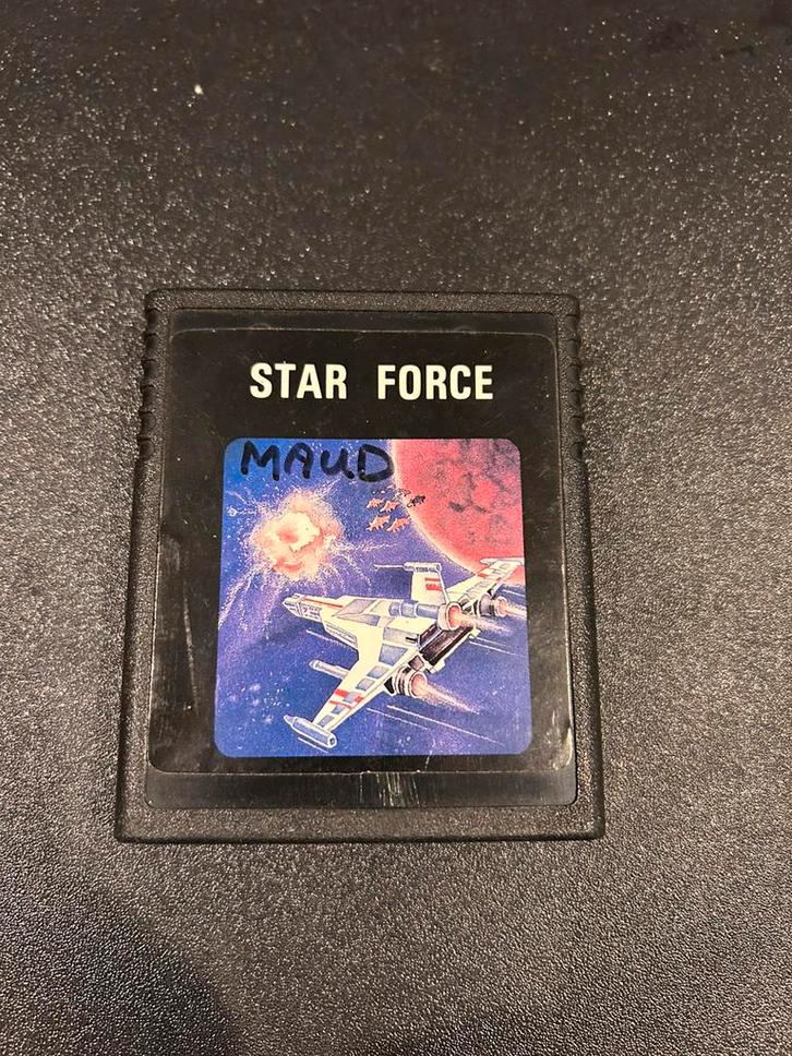 Atari 2600 Star Force, Spelcomputers en Games, Games | Atari, Gebruikt, Atari 2600, Avontuur en Actie, 1 speler, Vanaf 7 jaar