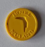 oude consumptie-munt Hotel #1, Postzegels en Munten, Penningen en Medailles, Verzenden, Overige materialen, Nederland