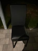 Zwarte eetkamerstoelen te koop, Huis en Inrichting, Stoelen, Ophalen, Gebruikt, Zwart, Hout