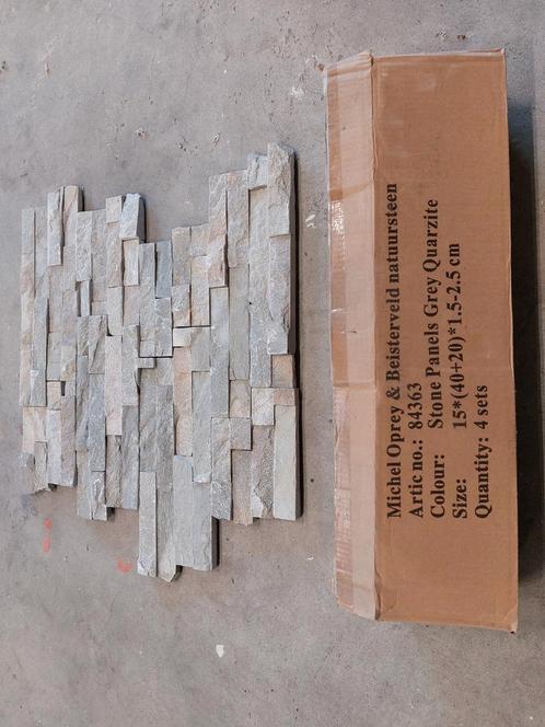 Stone panels, Doe-het-zelf en Verbouw, Tegels, Nieuw, Wandtegels, 60 cm of meer, 60 cm of meer, Minder dan 5 m², Ophalen