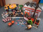 Playmobil weg werkzaamheden, verkeersborden, Kinderen en Baby's, Speelgoed | Playmobil, Ophalen of Verzenden, Gebruikt