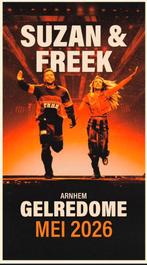 Suzan en freek tickets 16/5, Tickets en Kaartjes, Concerten | Pop, Twee personen, Mei