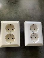 JUNG DUBBELE STOPKONTAKTEN INBOUW, Ophalen of Verzenden, Nieuw