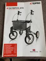 Zo goed als nieuwe rollator met dienblad extra sterk, Ophalen of Verzenden, Opvouwbaar, Zo goed als nieuw