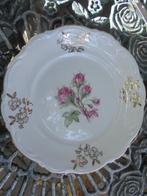 5 x Dinerbord Mitterteich Bavaria met wilde roze struik roos, Ophalen of Verzenden