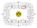 Borussia Dortmund - Internazionale 4x vak 20 rij 2, Tickets en Kaartjes, Drie personen of meer