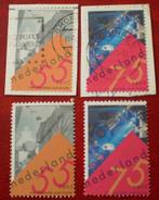 100 Jaar Philips - 2x Postfris 2x Gestempeld, Postzegels en Munten, Postzegels | Nederland, Verzenden, Na 1940, Postfris