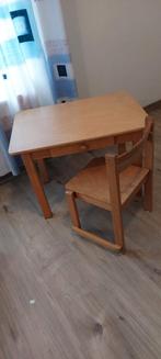 kindertafel met stoel, Kinderen en Baby's, Kinderkamer | Tafels en Stoelen, Ophalen, Gebruikt, Tafel(s) en Stoel(en)