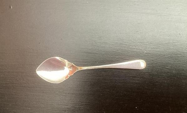 Verzilverde lepel, EPNS., Ophalen of Verzenden