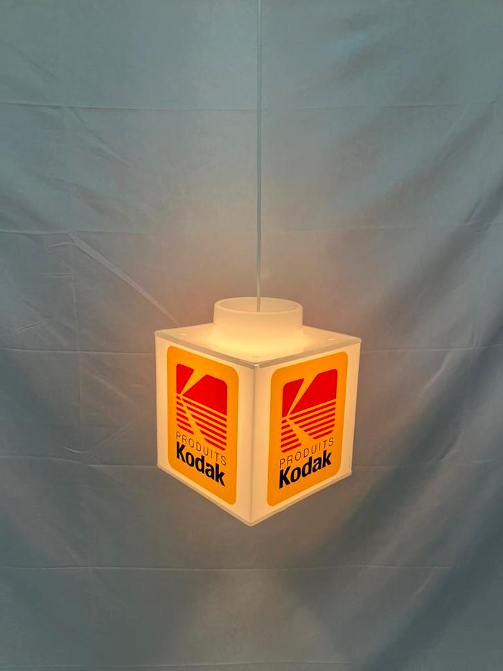 Vintage Kodak 4 zijdige lichtbak jaren 80/90 zeldzaam item!, Verzamelen, Merken en Reclamevoorwerpen, Gebruikt, Lichtbak of (neon) lamp