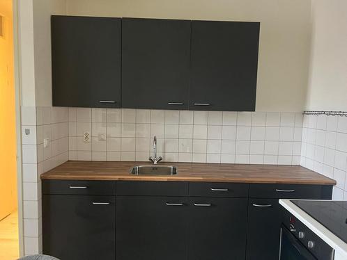 Zwarte bruynzeel keuken NIEUW, Huis en Inrichting, Keuken | Complete keukens, Nieuw, Enkelwandige keuken, Zwart, Kunststof, Ophalen of Verzenden