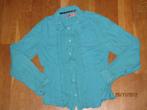 CKS Jeans Wear groene blouse maat 10, Kinderen en Baby's, Kinderkleding | Maat 140, Gebruikt, Meisje, Overhemd of Blouse, Ophalen of Verzenden