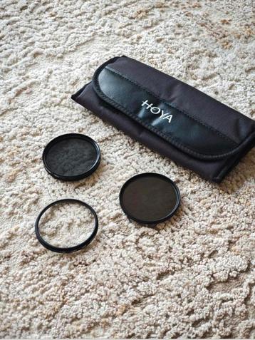 Set van 3 Hoya filters 58mm – UV, ND8, PL beschikbaar voor biedingen